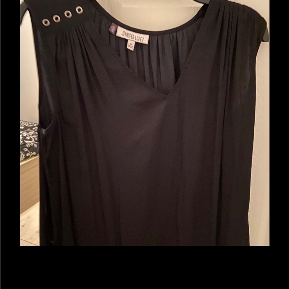 Black Jennifer Lopez short dress